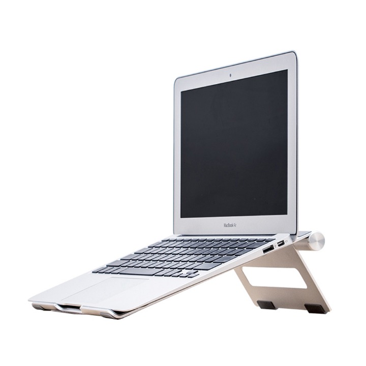 인트존 INTC-AS1 알루미늄 노트북거치대 접이식 높이조절가능